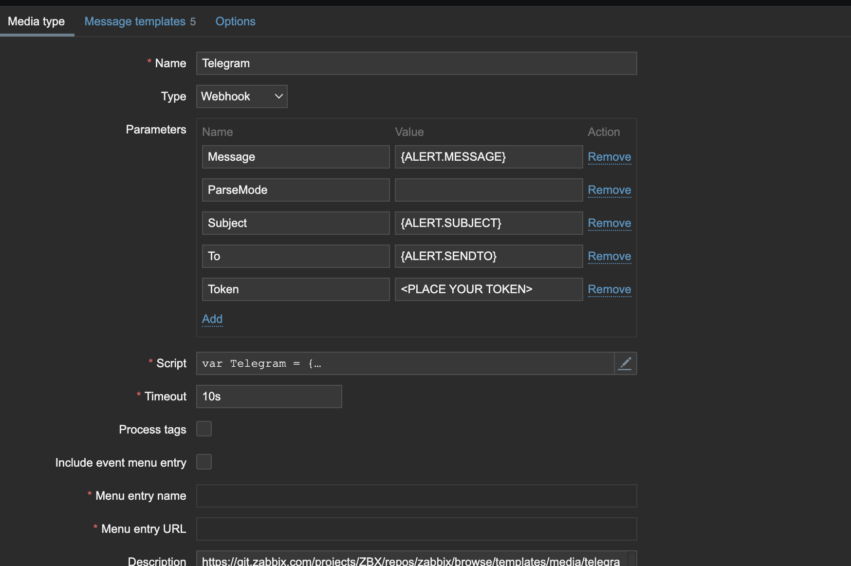 zabbix-side-bar