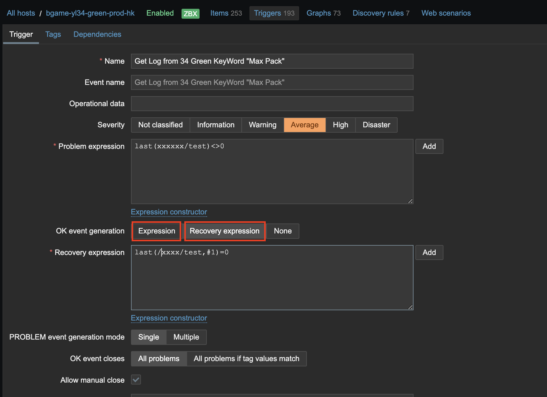 zabbix-side-bar